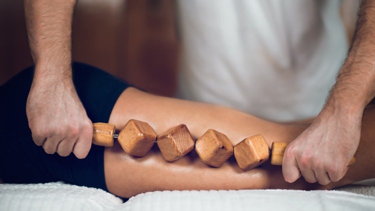 maderoterapi hvor ofte anti-cellulite massage med træudstyr