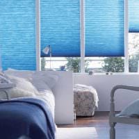 možnosť použitia jasne modrej farby v štýle obrazu domu