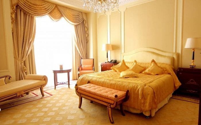 красив стил на спалня в различни цветове