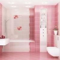 világos rózsaszín kombinációja a szoba stílusában a fénykép más színeivel
