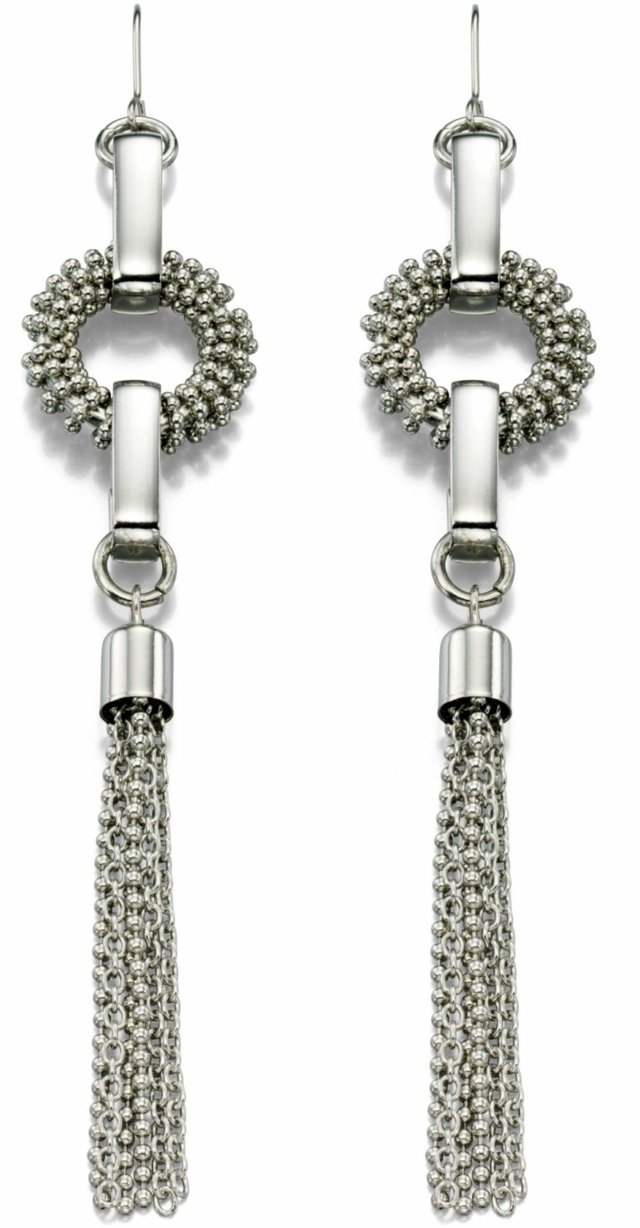 smykker i art deco -stil øreringe sølv