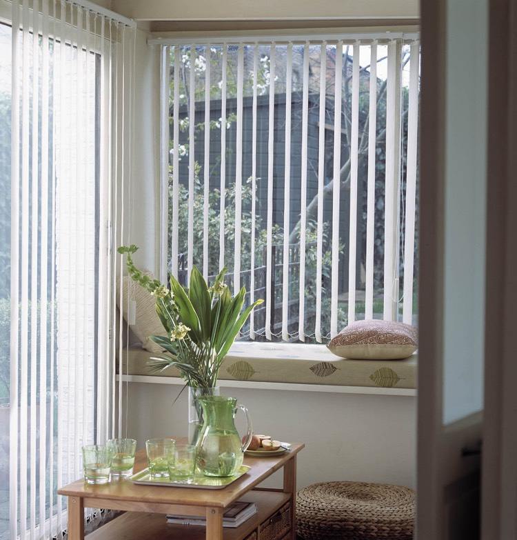 Sommer varmebeskyttelse vindue-lameller-gulv til loft bænk
