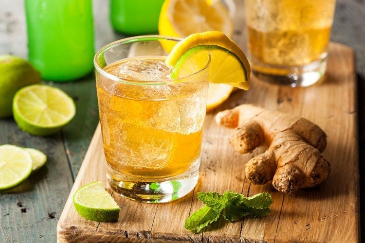 Sommerspritzer Ginger Ale alkoholfrie sommercocktails