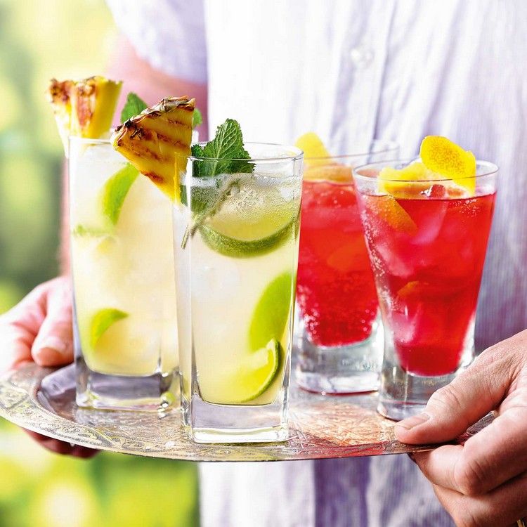 Summer spritzer opskrift alkoholfri Sommercocktails uden alkohol