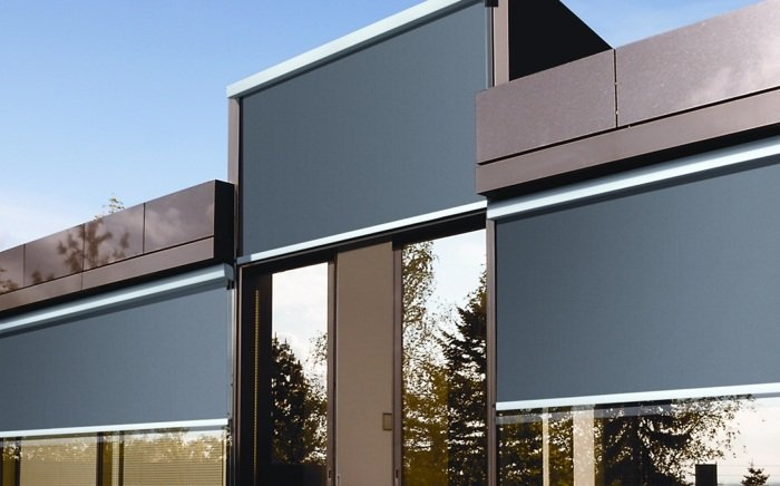 vinduesgardiner udendørs sort automatisk design
