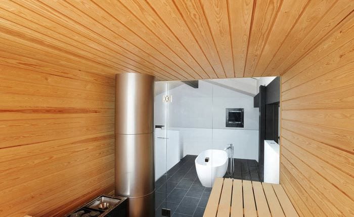 foto dekorácie sauny