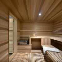 foto interiéru interiér sauny kúpele