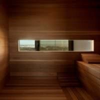 interiérové ​​vane sauny foto dekorácia