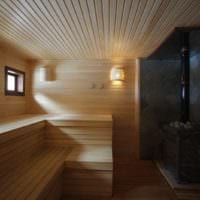 vnútorné kúpele sauny