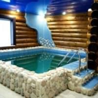 dizajn sauny s bazénom