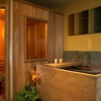 nápady na dizajn sauny