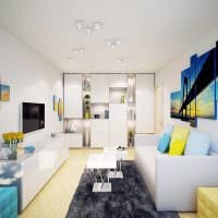 ide om en lys stil av et 2 -roms leilighet fotoeksempel