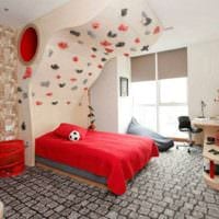Kinderzimmer für einen Jungen stilvolles Design