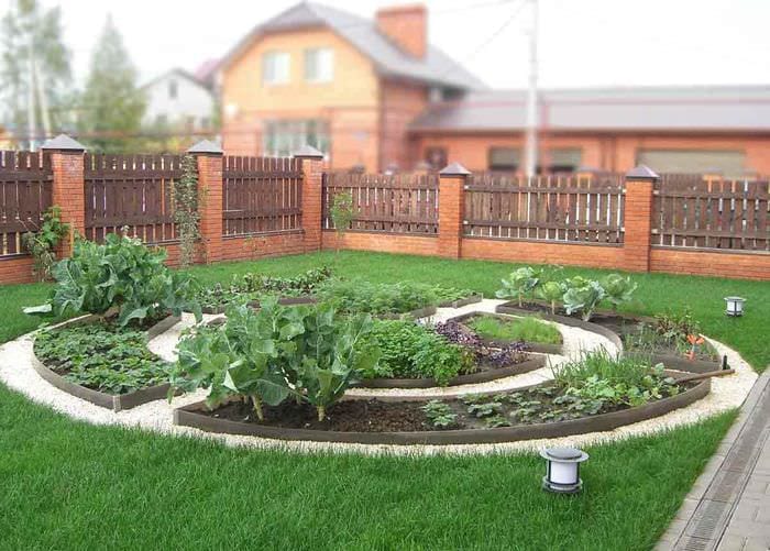 επιλογή για ελαφριά διακόσμηση κήπου σε ιδιωτική αυλή