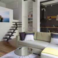 Studio apartmán na dvou podlažích