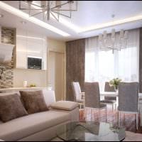 a világos nappali belső tér ötlete modern stílusú fényképen