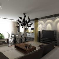 a gyönyörű nappali belső tér ötlete modern stílusú képben