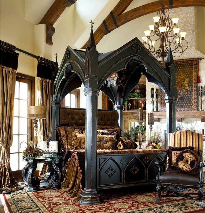 mulighed for et smukt interiør i en lejlighed i romansk stil