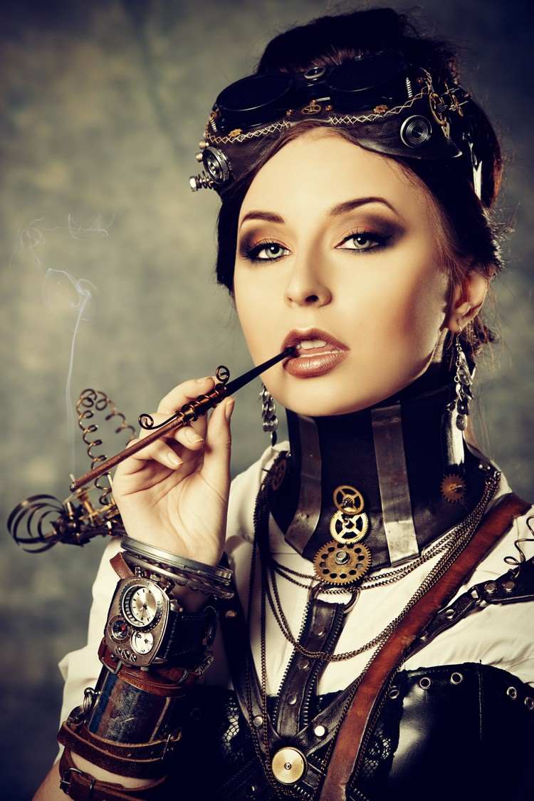 steampunk-make-up-tips-kvinder