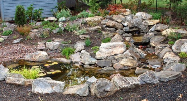 Tips til installation af stenhave vanddam