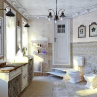 svetlý dekor bytu v štýle provensálskej fotografie
