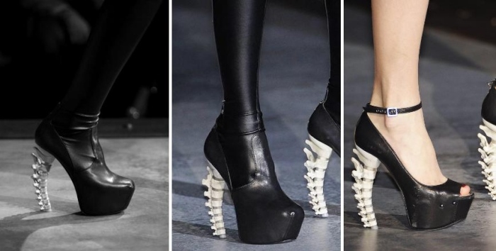 dsquared-sko-design-rygsøjle-hæl-sort