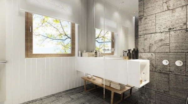 moderne badeværelse-enkle designideer