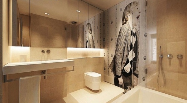 Badeværelse design-moderne keramiske fliser