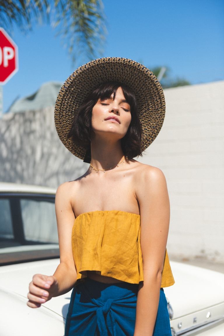 Halmhat til kvinder trend 2019 top off shoulder modetrends sommer kort hårstil