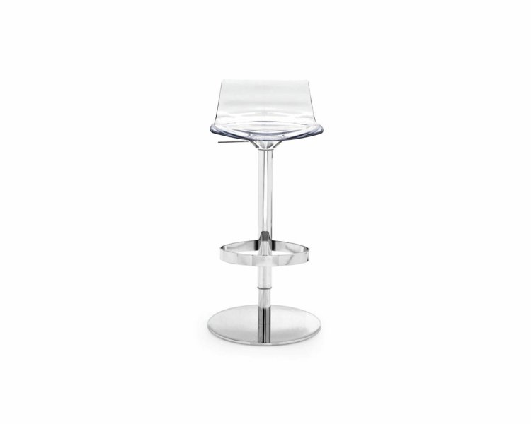gennemsigtig stol leau calligaris barstol køkkenmøbler