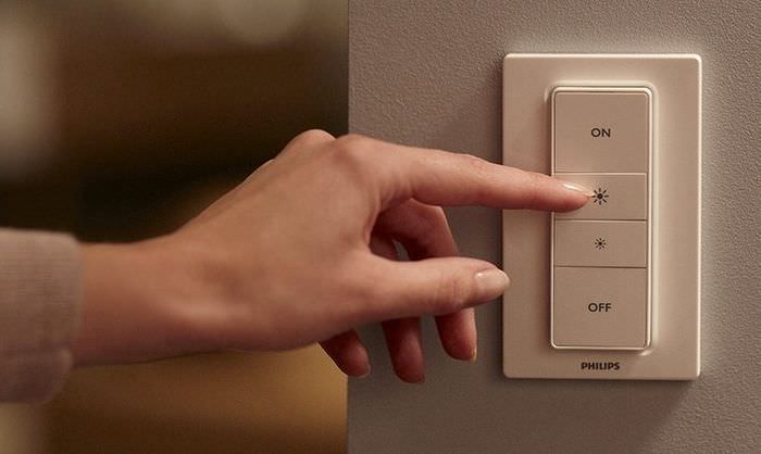 Belysning dimmer kontrollpanel