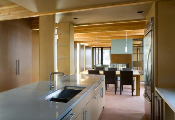 minimalistisk arkitektur - elegant køkkendesign