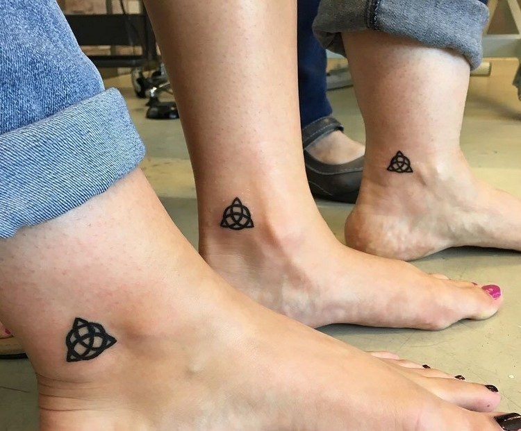 partner tatovering familie ben keltisk symbol