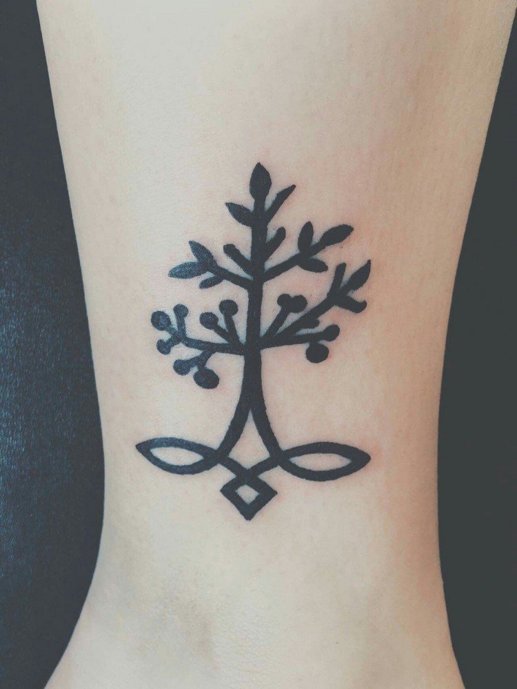 keltisk livets træ symbol stamtavle tatovering