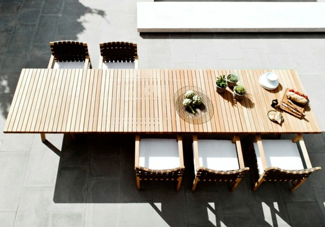 Sommer sol teak producent moderne møbeldesign