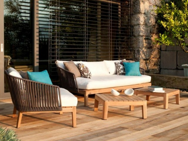 Havemøbler design ideer bord sofa to-personers