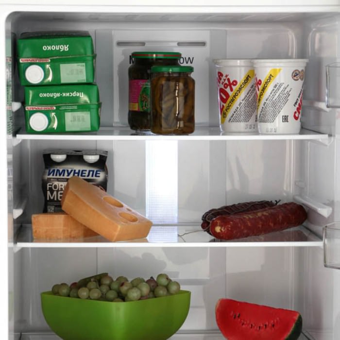 výrobky v chladničkách Know Frost.
