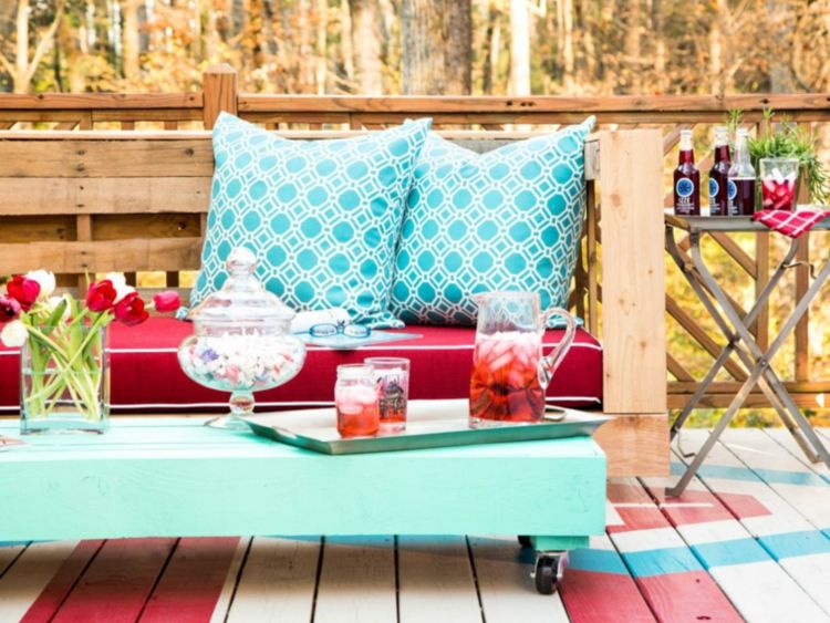 Skab dit eget terrassegulv med farver