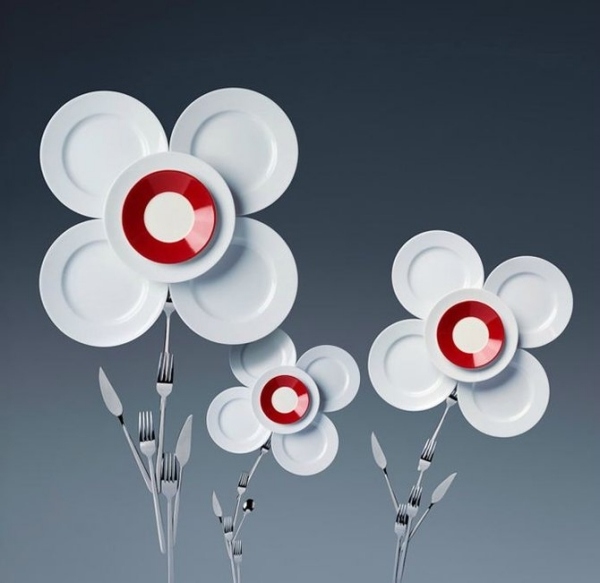 Lav borddekorationer blomster selv - design kreativt