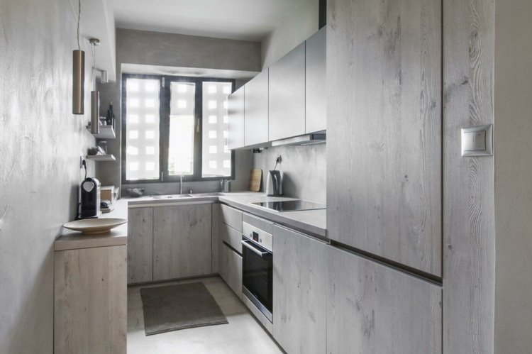 ler-møblering-ad-arkitekter-grå-træ-køkkenskabe-lyst-interiør