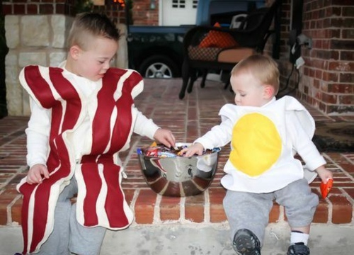 Halloween kostumer børn sjov hjemmelavet