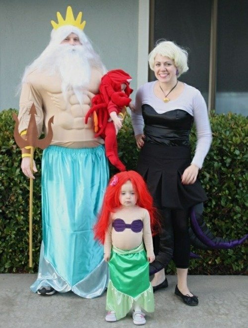 Kostumer Halloween Poseidon havkvinde