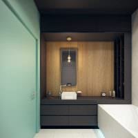 představa neobvyklého stylu koupelny 6 m2 fotografie