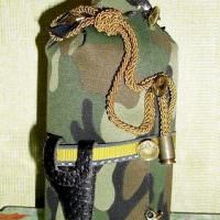 Khaki Camouflage-Geschenkflasche