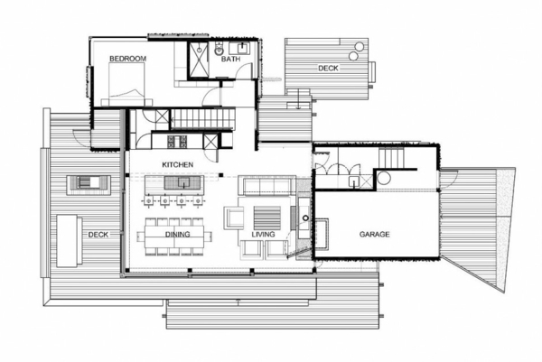 eksotisk træhus i new zealand plan