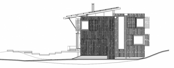 træhus af Herbst arkitekter - Architekturplan
