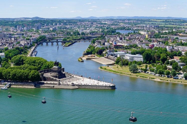 Koblenz oplever Tysklands hjørne Mosel