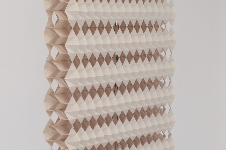 mørklægningsgardiner designidee fold origami