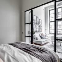 דוגמה לתצלום חדר שינה בסלון בהיר