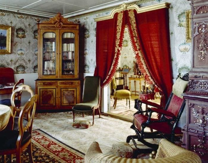 krásny domáci interiér vo viktoriánskom štýle